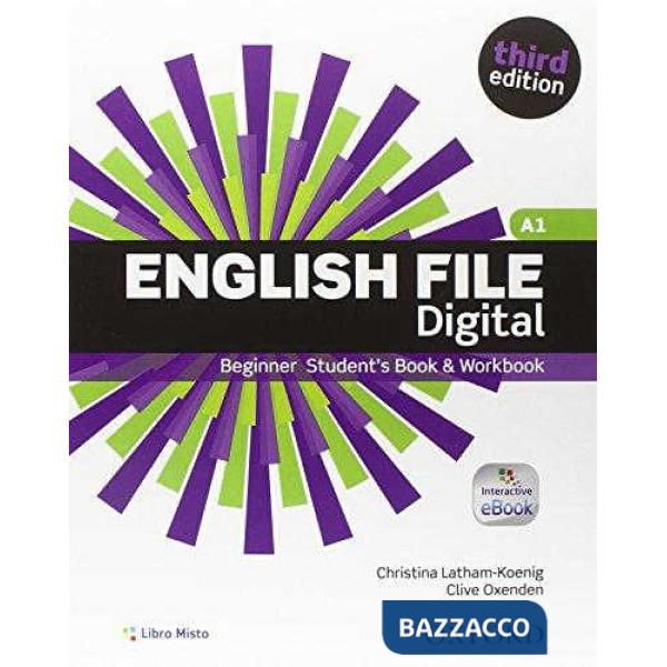 ENGL FILE 3RD DIG BEG: SB & WB + ITAL COMP + EBK