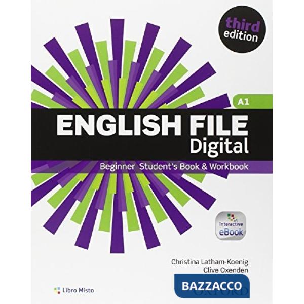 ENGL FILE 3RD DIG BEG: SB&WB + ITAL COMP + EBK