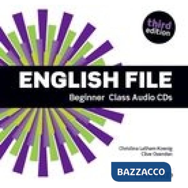 ENGL FILE 3RD BEG: CL CD