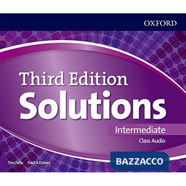 SOLUTIONS 3A INT: CL CD (X3)