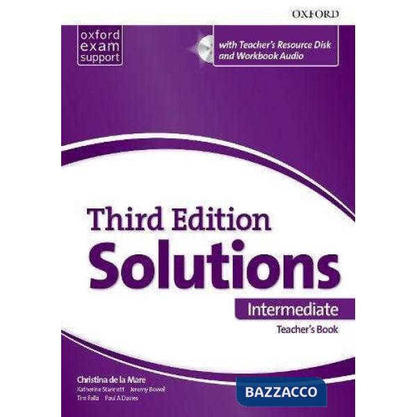 SOLUTIONS 3A INT: TB + RES CD