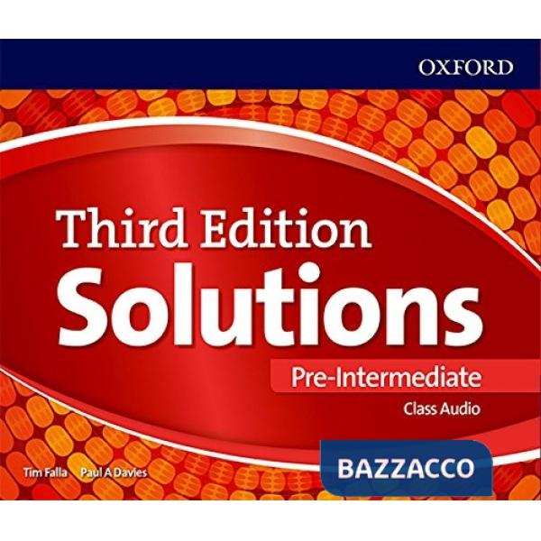 SOLUTIONS 3A P-INT: CL CD