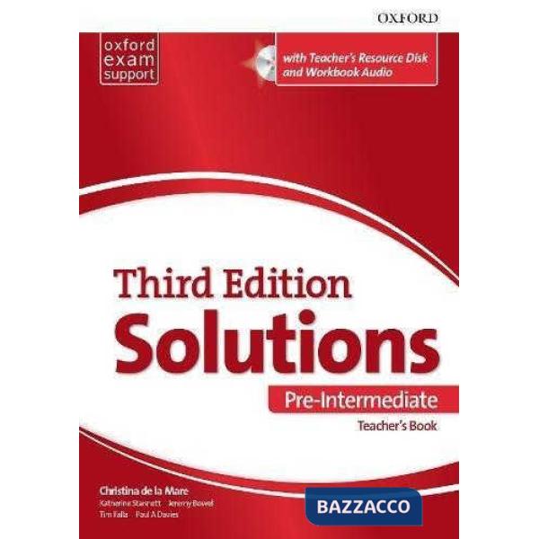 SOLUTIONS 3A P-INT: TB + RES CD
