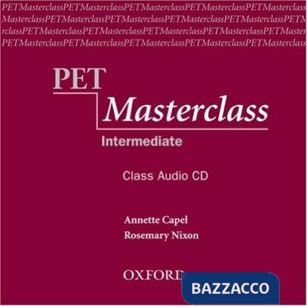 PET MCLASS: CL CD