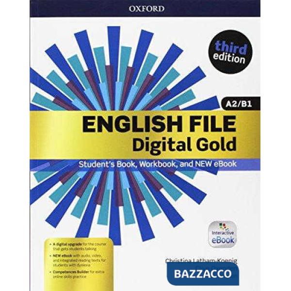 ENGL FILE GOLD A2/B1: PREM SB&WB + EBK + OOSP
