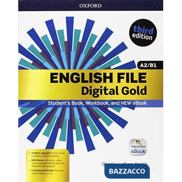 ENGL FILE GOLD A2/B1: PREM SB&WB + KEY + EBK + OOS