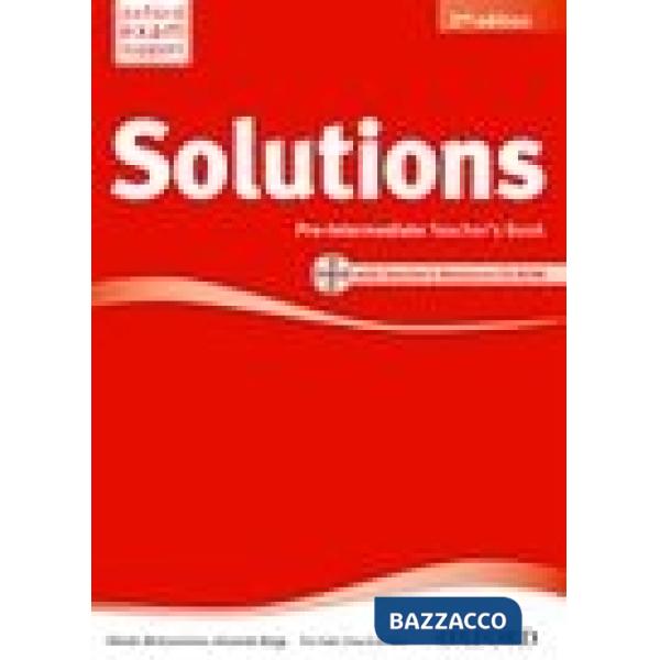 SOLUTIONS 2E P-INT: TB + CDROM