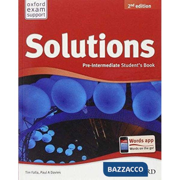 SOLUTIONS 2E P-INT: SB + ONLINE WB