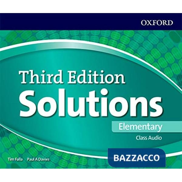 SOLUTIONS 3A ELEM: CL CD (X3)