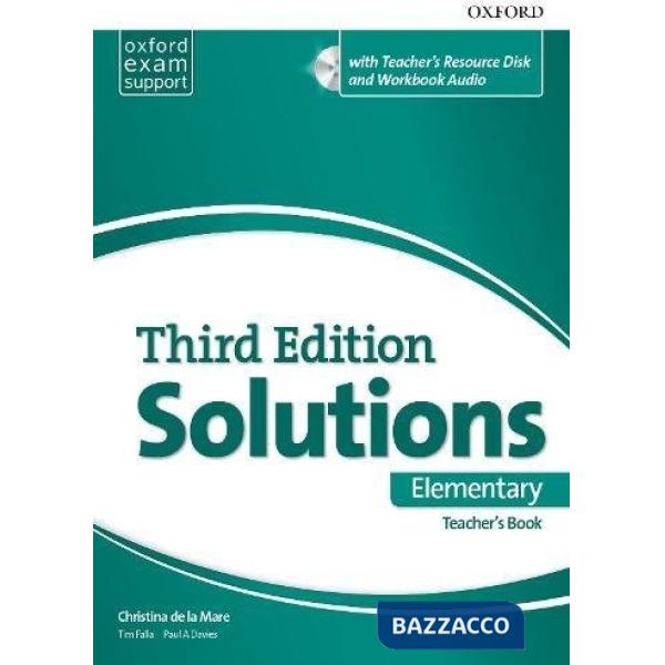 SOLUTIONS 3A ELEM: TB + RES CD