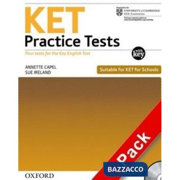 KET PRACTICE TESTS: BK + KEY + CD