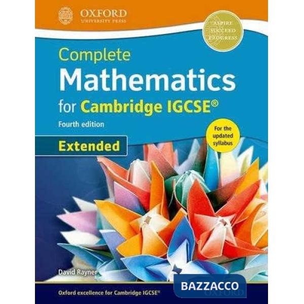 IGCSE: COMPL MATHEMATICS EXTENDED - SB