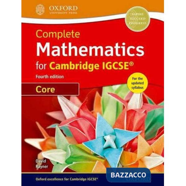 IGCSE: COMPL MATHEMATICS CORE - SB
