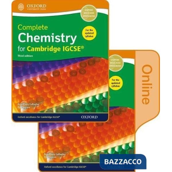 IGCSE 2017: COMPL CHEMISTRY - SB + EBK