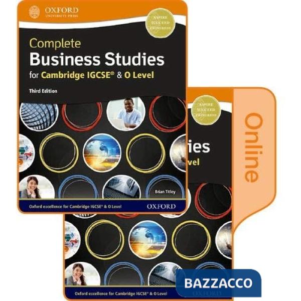COMPLETE BUSINESS STUDY IGCSE 2018
