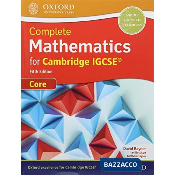 COMPLETE MATHEMATICS CORE IGCSE 2018