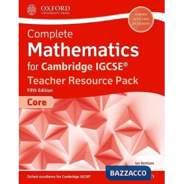 IGCSE 2018: COMPLE MATHEMATIC CORE 5E - TB + WEB LINK