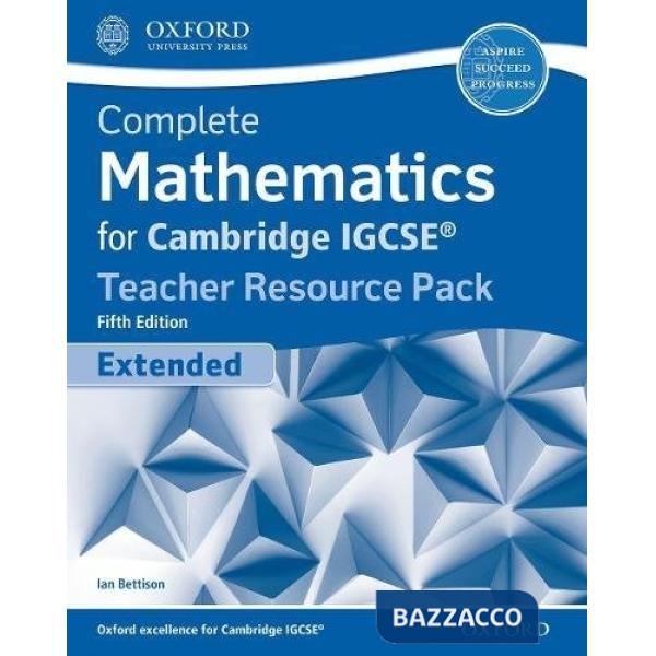 IGCSE 2018: COMPLE MATHEMATIC EXTENDED 5E - TB + WEBSITE LINK
