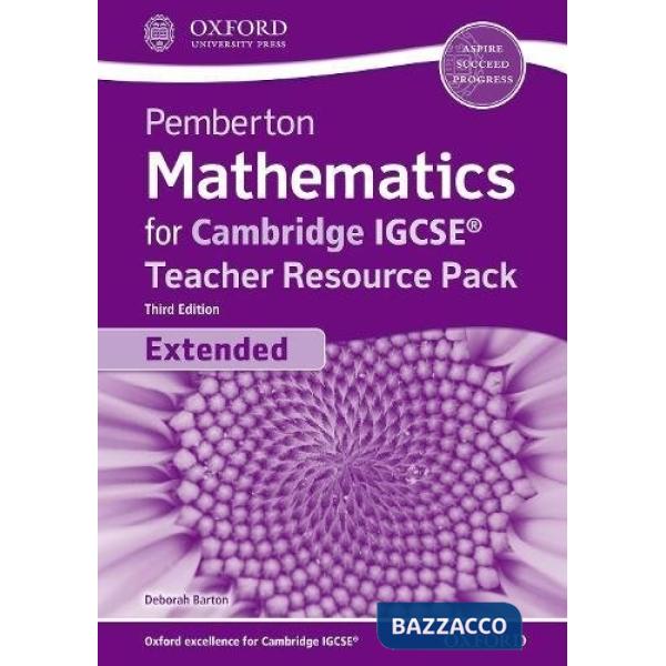 IGCSE 2018: PEMBERTON MATHEMATICS EXTENDED 3E - TB + WEBSITE LINK