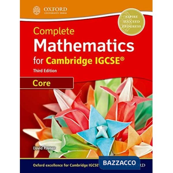 IGCSE: COMPL MATHS CORE - SB + CD
