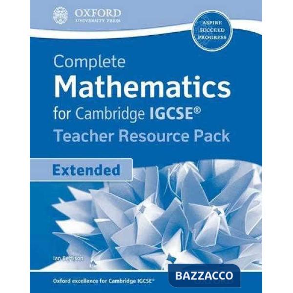 IGCSE: COMPL MATHS EXTEND - TRP ( + CD)