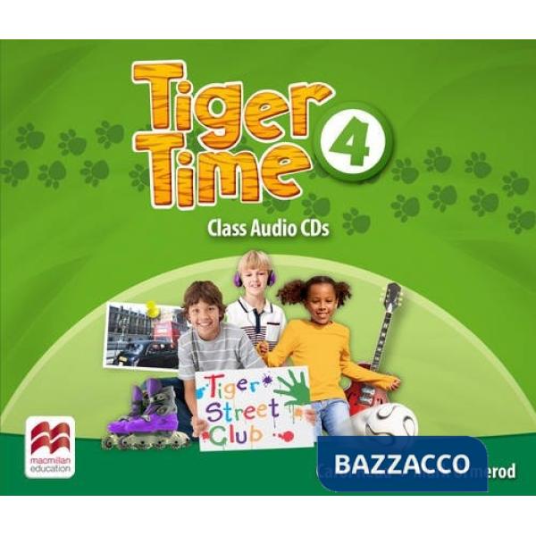 TIGER TIME LEVEL 4 CLASS AUDIO CD'S
