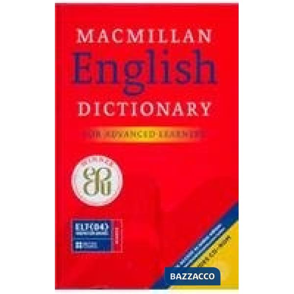 MACMILLAN ENGLISH DICTIONARY + CD
