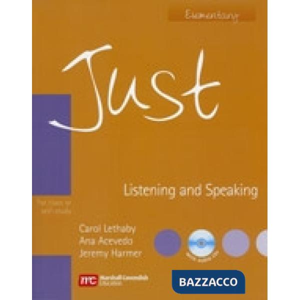JUST LISTEN & SPEAK ELEMEN. + CD