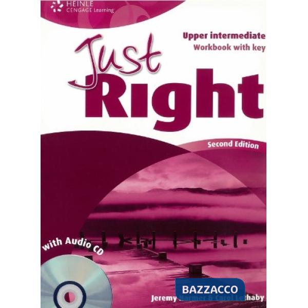 JUST RIGHT UPP-INT WORKB + KE + CD