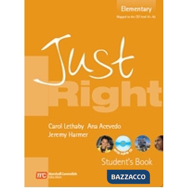 JUST RIGHT ELEMEN STUDENT + CD