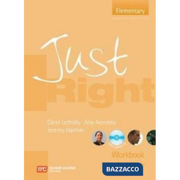 JUST RIGHT ELEMEN WORKB + KEY + CD