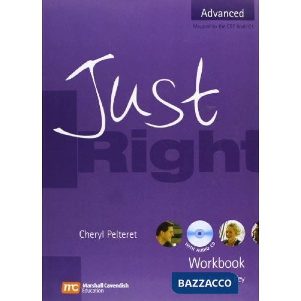 JUST RIGHT ADVANCED WORKB + K + CD