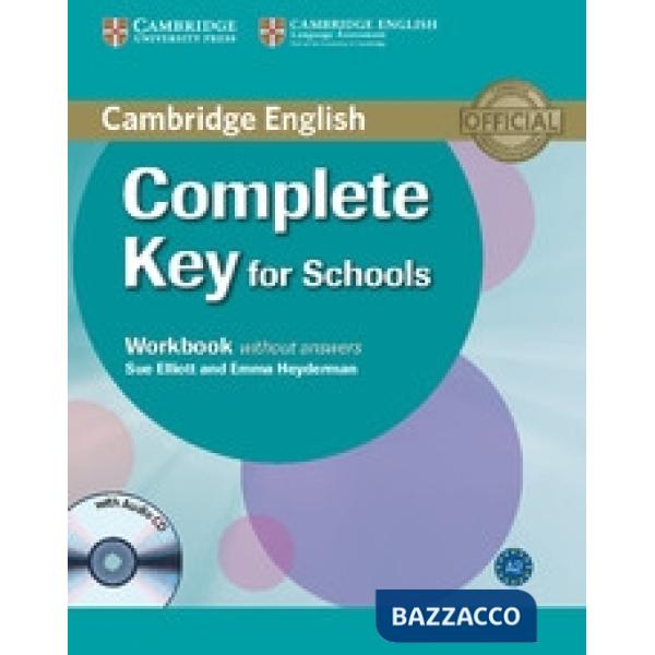 COMPLETE KEY FOR SCHOOLS WB WO/A + CDROM
