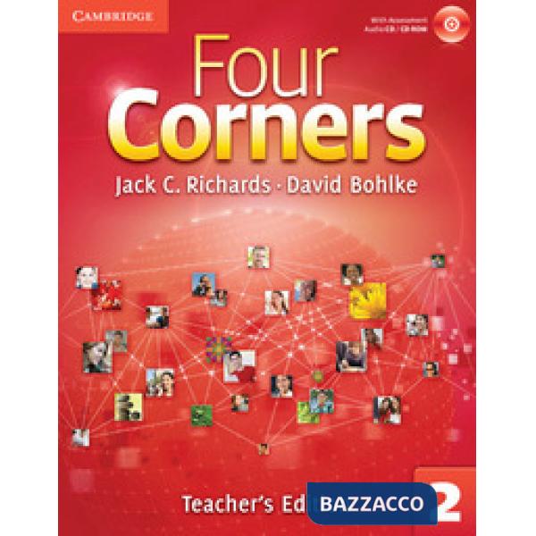 FOUR CORNERS 2 TEACH ED + CDAUDIO/ROM