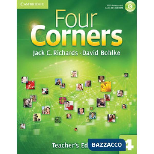 FOUR CORNERS 4 TEACH ED + CDAUDIO/ROM