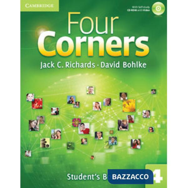 FOUR CORNERS 4 SB + SELF STUDY CDROM + VIDEO