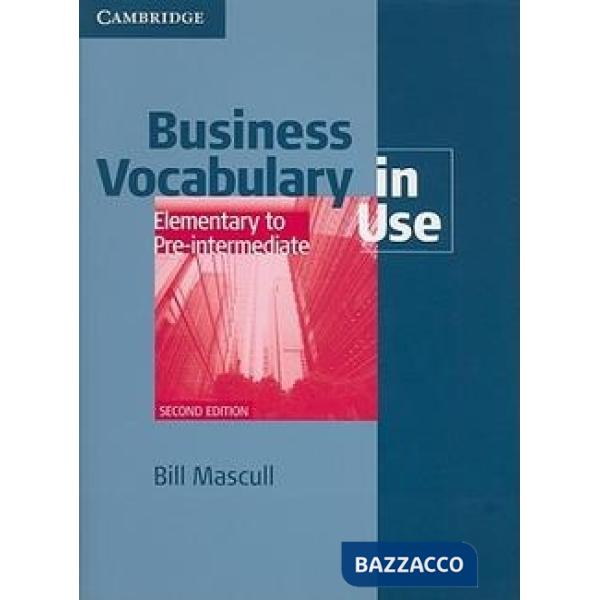 BUSINESS VOCAB IN USE 2ED ELEM TO PRE