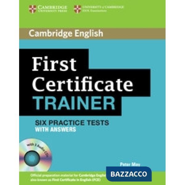 CAMBRIDGE FIRST TRAINER W/A + CD
