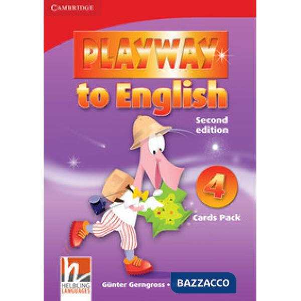 PLAYWAY TO ENGLISH 2ED 4 CARDS