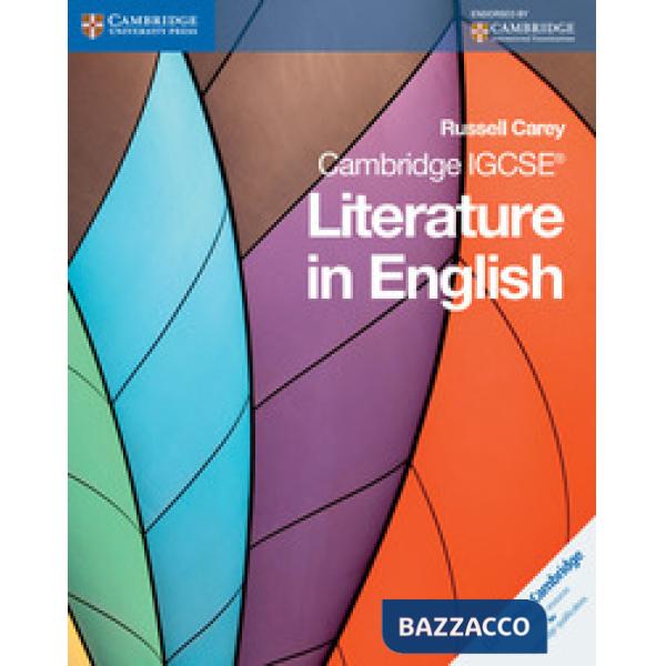 CAMBRIDGE IGCSE LITERATURE IN ENGLISH