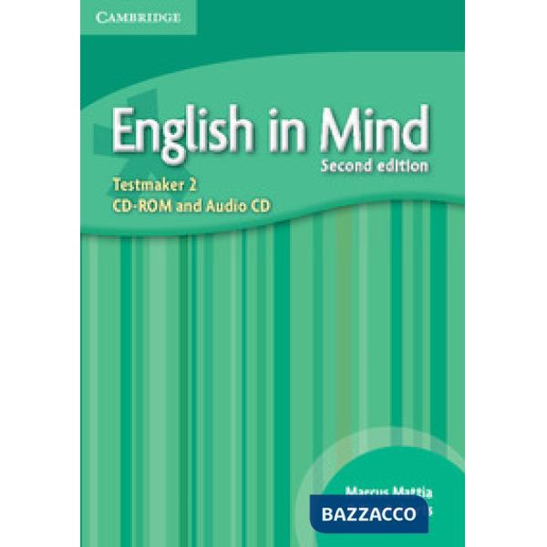 ENGLISH IN MIND 2ED 2 TESTMAKER CDROM