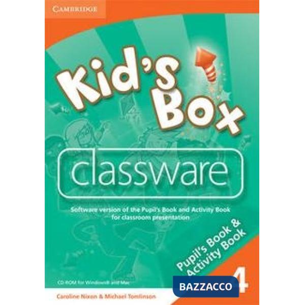 KID'S BOX 4 CLASSWARE CD-ROM