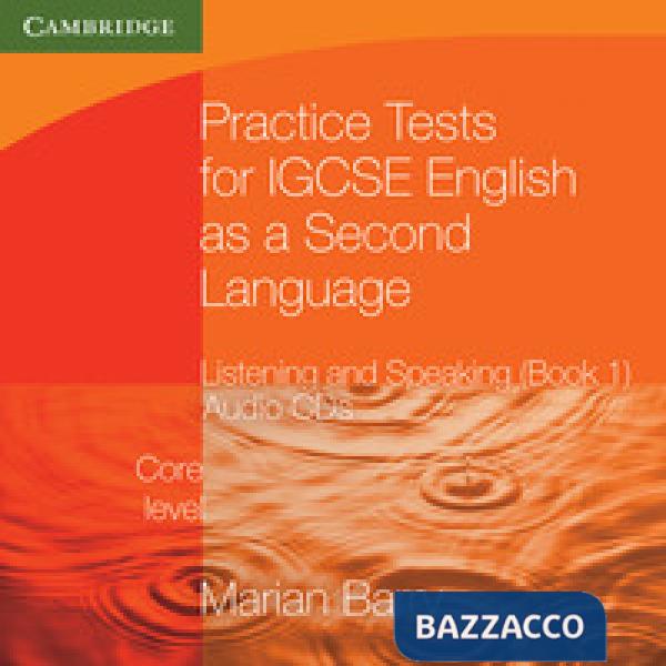 PRACT TESTS IGCSE LISTEN&SPEAKING CORE L1 CD