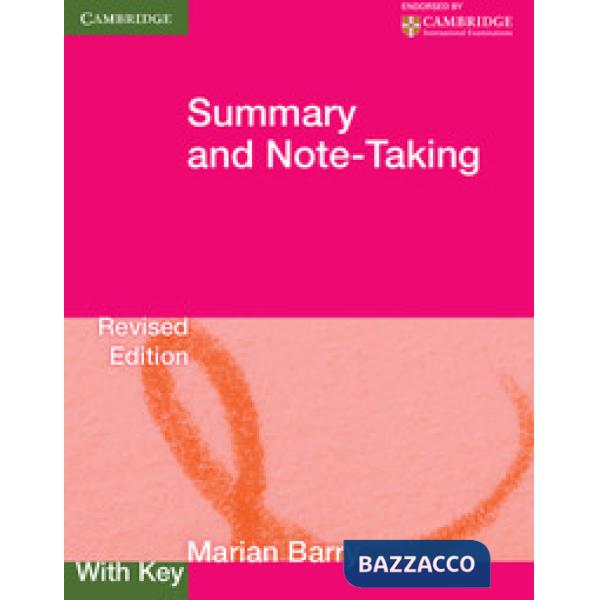 SUMMARY AND NOTE-TAKING W/KEY