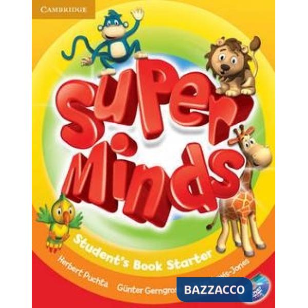 SUPER MINDS STARTER SB + DVDROM
