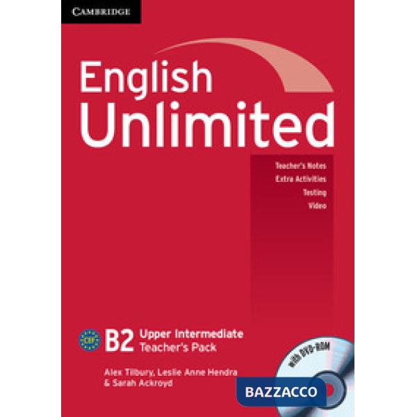 ENGLISH UNLIMITED UPP-INT TCH PACK