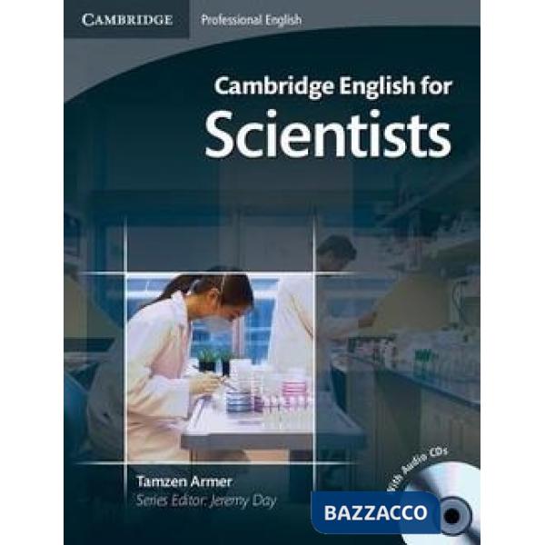 CAMBRIDGEENGLISH FOR SCIENTISTS STUD BOOK + CD AU