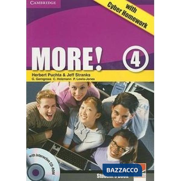 MORE! 4 STD + CDROM + CYBER HOMEWK