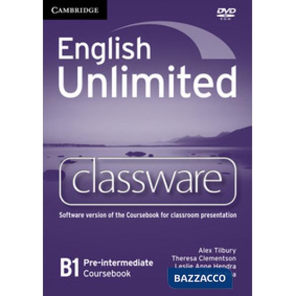 ENGLISH UNLIMITED PRE-INT CLASSW DVD-ROM