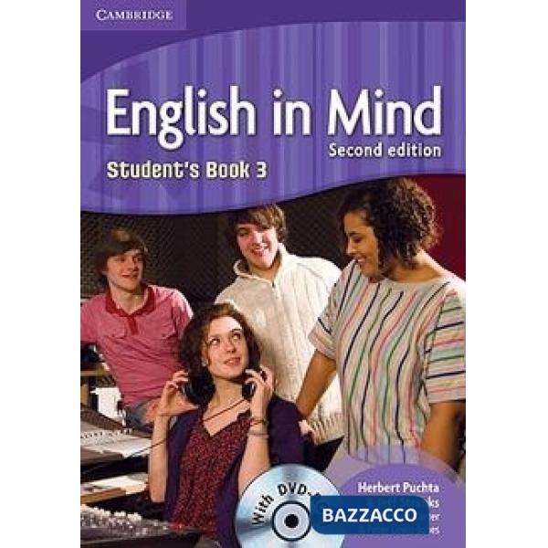 ENGLISH IN MIND 2ED 3 STD + DVD-ROM